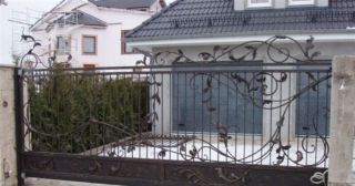 Купить откатные ворота кованые Конаково, цена от 2840 руб.