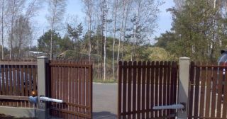 Купить распашные ворота из штакетника Конаково, цена от 2787 руб.