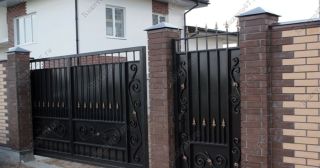 Купить распашные ворота кованные Конаково, цена от 4890 руб.